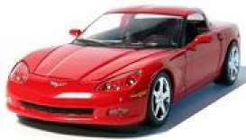 Corvette  - Coupe 2005 victory red - 1:24 - GreenLight - 18202 - gl18202r | The Diecast Company