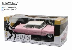 Cadillac  - Fleetwood series 60 *Elvis* 1955 pink/white - 1:18 - GreenLight - 12950 - gl12950 | The Diecast Company