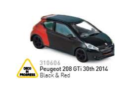 Peugeot  - 2014 red/black - 1:64 - Norev - 310606 - nor310606 | The Diecast Company