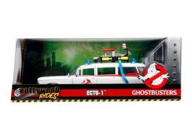Cadillac  - Ecto-1 Ghostbusters 1959 white/red - 1:24 - Jada Toys - 99731 - jada253235000 | The Diecast Company
