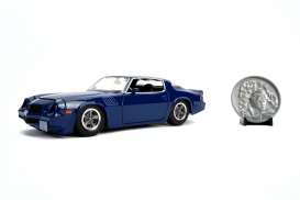Chevrolet  - Camaro *Stranger Things* 1979 dark blue - 1:24 - Jada Toys - 31110 - jada31110 | The Diecast Company