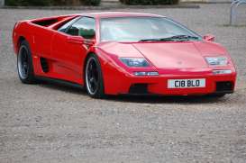 Lamborghini  - Diablo 1994 red - 1:87 - Minichamps - 870103221 - mc870103221 | The Diecast Company