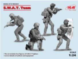 Figures diorama - S.W.A.T. Team  - 1:24 - ICM - DS2401 - icmDS2401 | The Diecast Company