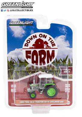 Tractor  - 1992 grey/green - 1:64 - GreenLight - 48050F - gl48050F | The Diecast Company