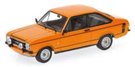 Ford  - Escort 1600 Sport 1975 orange - 1:87 - Minichamps - 870080000 - mc870080000 | The Diecast Company