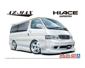 Toyota  - Hiace Azmax  - 1:24 - Aoshima - 06215 - abk06215 | The Diecast Company