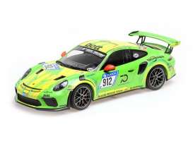 Porsche  - 911 GT3RS (991.2) 2019 green/yellow - 1:18 - Minichamps - 155068228 - mc155068228 | The Diecast Company