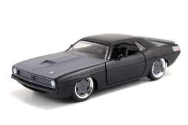 Plymouth  - black - 1:32 - Jada Toys - 97206 - jada97206 | The Diecast Company