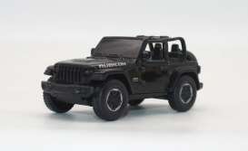 Jeep  - Wrangler Rubicon open black - 1:43 - Rastar - 59000 - rastar59000bk | The Diecast Company