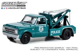Chevrolet  - C-30 1967 green-blue - 1:64 - GreenLight - 46120A - gl46120A | The Diecast Company