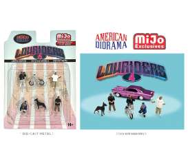 Figures  - Lowriders #4 2022 various - 1:64 - American Diorama - 76506 - AD76506 | The Diecast Company