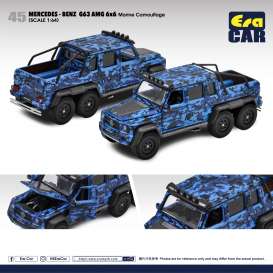 Mercedes Benz  - G63 AMG blue - 1:64 - Era - MB226X64501 - EraMB226X64501 | The Diecast Company