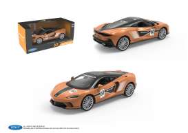 McLaren  - Gt 60th Anniversary 2017 copper/black - 1:24 - Welly - 24105S-W - welly24105S | The Diecast Company