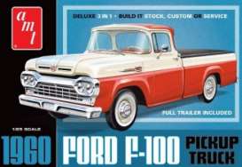 Ford  - F-100 1960  - 1:25 - AMT - s1407 - amts1407 | The Diecast Company