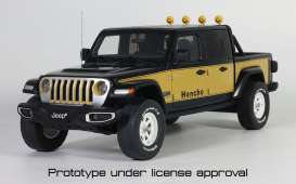 Jeep  - Gladiator 2020 black/yellow - 1:18 - GT Spirit - GT422 - GT422 | The Diecast Company