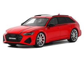 Audi  - RS6 (C8) 2021 red - 1:18 - GT Spirit - GT432 - GT432 | The Diecast Company