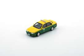 Toyota  - Corolla 1996 yellow/green - 1:64 - BM Creations - 64B0334 - BM64B0334rhd | The Diecast Company