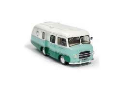 Citroen  - type H Camping car  1954 green/light blue/ creme - 1:43 - Magazine Models - magCCE203 | The Diecast Company