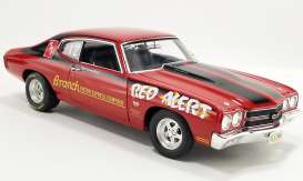 Chevrolet  - Chevelle SS LS6 1970 red/black - 1:18 - Acme Diecast - 1805526 - acme1805526 | The Diecast Company