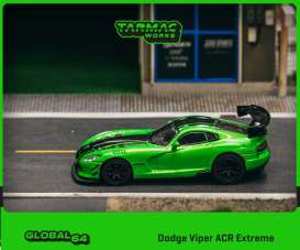 Dodge  - Viper green - 1:64 - Tarmac - T64G-TL028-GR - TC-T64GTL028GR | The Diecast Company
