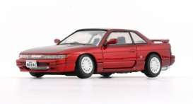 Nissan  - Silvia S13 red - 1:64 - BM Creations - 64B0301 - BM64B0301Lhd | The Diecast Company
