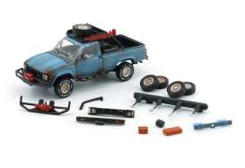 Toyota  - Hilux 1980 blue - 1:64 - BM Creations - 64B0360 - BM64B0360Rhd | The Diecast Company