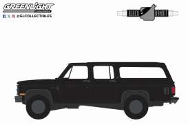 Chevrolet  - Suburban C10 1985 black - 1:64 - GreenLight - 28150D - gl28150D | The Diecast Company