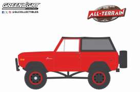 Ford  - Bronco Lifted 1969 red - 1:64 - GreenLight - 35290B - gl35290B | The Diecast Company