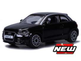 Audi  - A1 2010 black - 1:43 - Bburago - 30230Z - bura30230Z | The Diecast Company