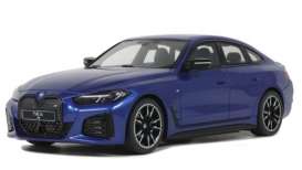 BMW  - I4 M50 2021 blue - 1:18 - OttOmobile Miniatures - OT453 - otto453 | The Diecast Company
