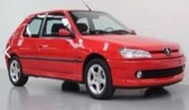 Peugeot  - 306 GTI S16 2002 red - 1:43 - Solido - 4311403 - soli4311403 | The Diecast Company