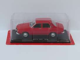 Dacia  - 1300 1970 red - 1:24 - Magazine Models - ABACR901 - mag24G1409011 | The Diecast Company