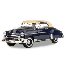 Chevrolet  - Bel Air 1950 dark blue - 1:18 - Motor Max - 73111b - mmax73111b | The Diecast Company