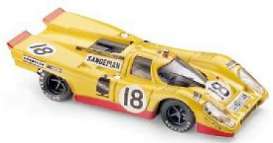 Porsche  - 1970 yellow - 1:43 - Brumm - bruor254 | The Diecast Company