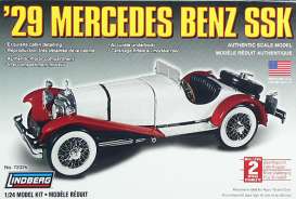 Mercedes Benz  - 1929  - 1:24 - Lindberg - lnds72326 | The Diecast Company