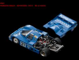 Porsche  - 1983 blue - 1:43 - HPi - hpi941 | The Diecast Company