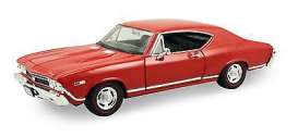 Chevrolet  - 1968 red - 1:24 - Welly - 29397r - welly29397r | The Diecast Company