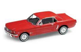 Ford  - 1964 red - 1:24 - Welly - 22451r - welly22451r | The Diecast Company