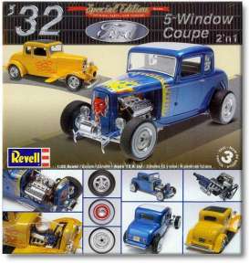 Ford  - 5 Window hot rod 1932  - 1:25 - Revell - Germany - 14228 - revell14228 | The Diecast Company