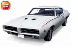 Pontiac  - 1969 white - 1:24 - Welly - 22501w - welly22501w | The Diecast Company