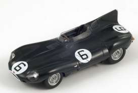 Jaguar  - D 1955 green - 1:43 - Spark - 43LM55 - spa43LM55 | The Diecast Company