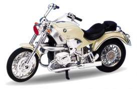 BMW  - R1200C cream - 1:18 - Welly - 19677 - welly19677 | The Diecast Company