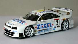 Nissan  - Skyline R33 1998 white/blue/red - 1:43 - Ebbro - 44253 - ebb44253 | The Diecast Company