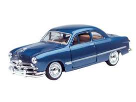 Ford  - 1949 blue - 1:24 - Motor Max - 73213b - mmax73213b | The Diecast Company