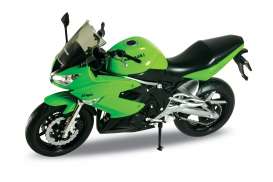 Kawasaki  - Ninja 650R 2009 kawa green - 1:10 - Welly - 62803gn - welly62803gn | The Diecast Company