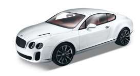 Bentley  - 2011 white - 1:24 - Welly - 24018w - welly24018w | The Diecast Company