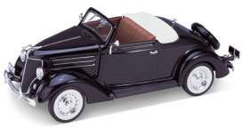 Ford  - 1936 black - 1:24 - Welly - 22422bk - welly22422bk | The Diecast Company