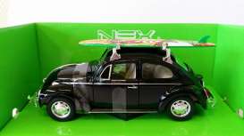 Volkswagen  - 1959 black - 1:24 - Welly - 22436SBbk - welly22436SBbk | The Diecast Company