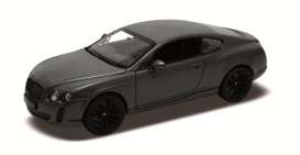 Bentley  - 2011 grey - 1:24 - Welly - 24018gy - welly24018gy | The Diecast Company