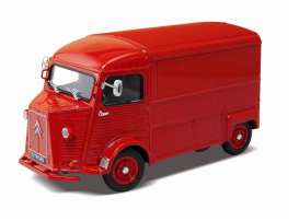 Citroen  - HY 1962 red - 1:24 - Welly - 24019r - welly24019r | The Diecast Company